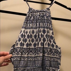 LuLu’s navy sleeveless dress